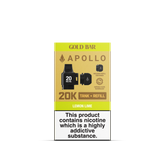APOLLO 2ML+5ML POD + REFILL LEMON LIME (10)